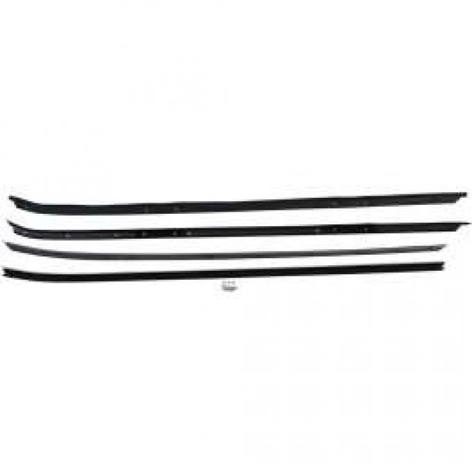 Camaro Window Felt WeatherStrip Kit, Inner & Outer, for Cars with
