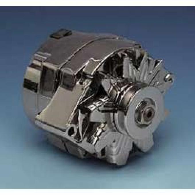 Camaro Alternator, 85 Amp, Chrome, 19701981