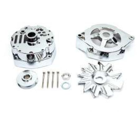 Camaro Alternator Case, Chrome, 1967-1981