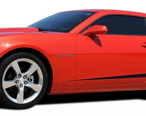 Camaro Rocker Spikes, Black, 2010-2013