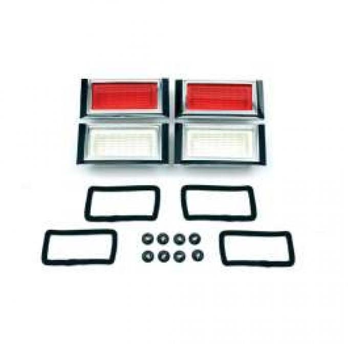 Camaro Side Marker Light Kit, With Gaskets & Mounting Nuts,1968
