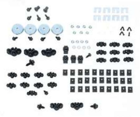 Camaro Basic Front End Assembly Hardware Kit, For Cars With Standard Trim (Non-Rally Sport), 1967-1968