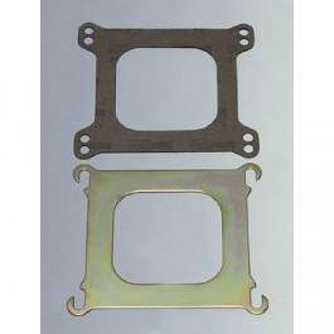 Camaro Intake Manifold To Carburetor Adapter Plate, Edelbrock, 1967-1969