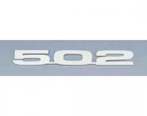 Camaro Hood Emblems, 502, Stainless Steel, 1967-1969