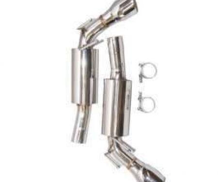 Camaro Exhaust Kit, SS Axle Back, Stainless Steel, Sport, 2010-2013
