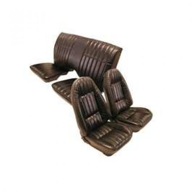 FBody Seat Covers, Front Buckets w/Zipper Back & Rear Seat Upholstery