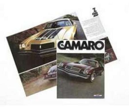 Camaro Color Sales Brochure, 1974