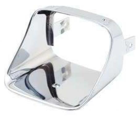 Camaro Parking Light Trim Bezel, Chrome, For Standard Cars, Left, 1978-1981