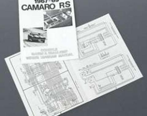 Camaro Rally Sport (RS) Console Gauge & Headlight Wiring Manual, 1967-1969