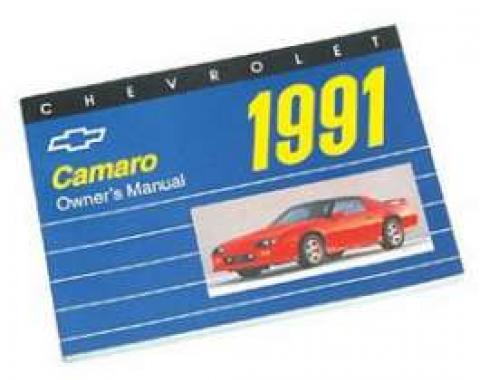 Camaro Owner's Manual, 1991