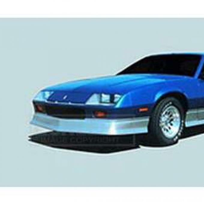 Camaro Air Dam, Base & Berlinetta Models Only, Xenon, 1985-1987