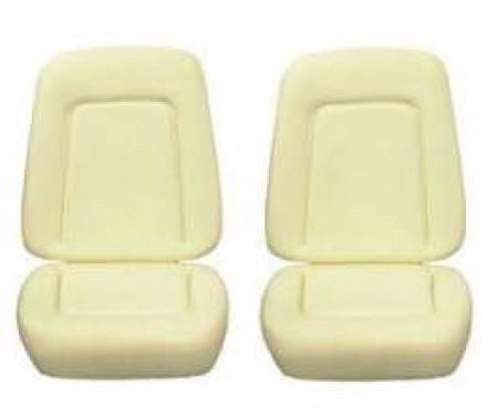 Camaro Bucket Seat Foam Cushions, Standard Interior, 1967-1968