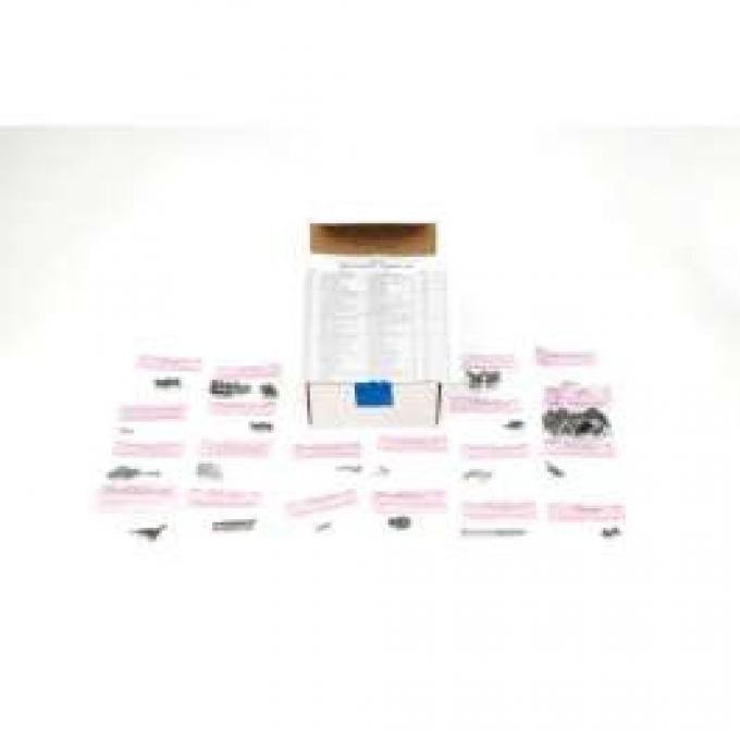 Camaro Master Interior Screw Kit, Deluxe, Convertible, 1967