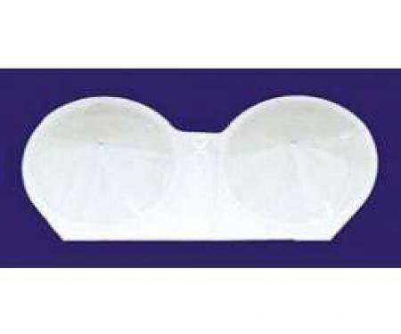 Camaro Speedometer & Fuel Gauge Lens, Instrument Carrier Housing, 1967