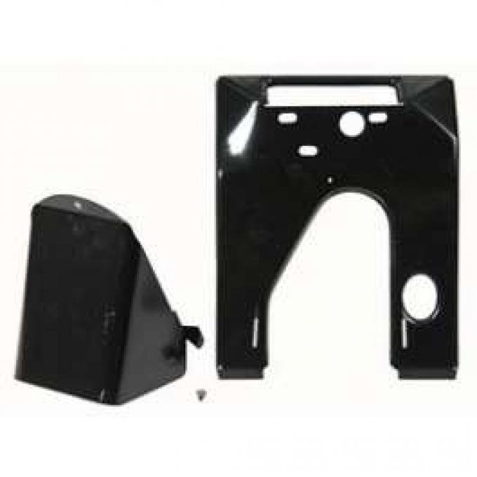 Camaro Trunk Latch Support & Shield, 1967-1968