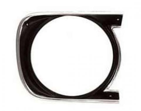 Camaro Headlight Bezel, For Cars With Standard Trim (Non-Rally Sport), Right, 1968