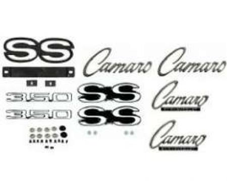 Camaro Emblem Kit, For Super Sport (SS) With 350ci & Rally Sport (RS) Package, 1968