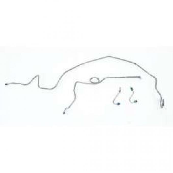 Camaro Brake Line Set, Front, For Cars With A V8 Engine, 1982-1983