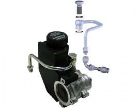 Camaro Power Steering Pump Hardline Kit, For Type II Pumps With Integral Reservoir, 1967-1981