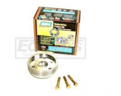 LT-1 Camaro 1-Pc BBK Aluminum Underdrive Crank Pulley Kit, 1993-1997