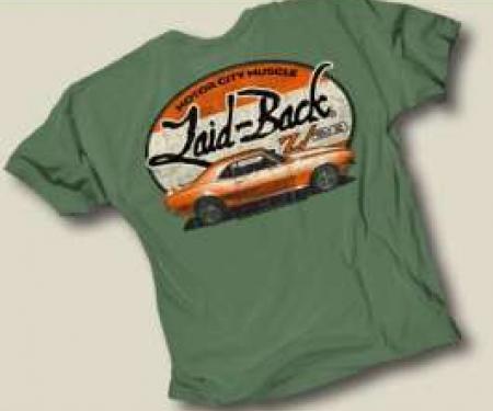 Camaro Z28 Motor City Muscle T-Shirt, Sage