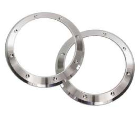 Camaro Billet Aluminum Headlight Trim Rings, 1969