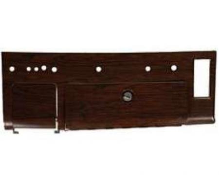 Camaro Dash Plate Set, Rosewood, 1969