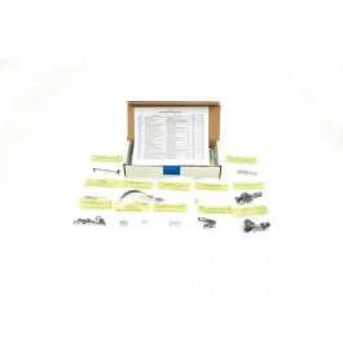 Camaro Underhood Detailing Hardware Kit, For Cars With Standard Trim (Non-Rally Sport), 1969