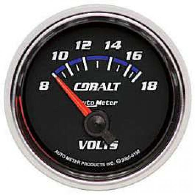 Camaro Voltmeter Gauge, Cobalt, AutoMeter