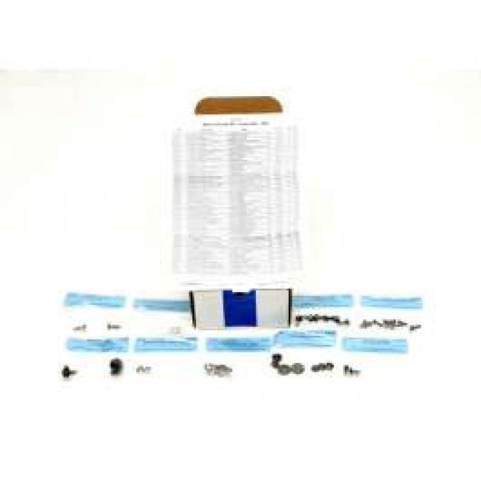 Camaro Master Interior Screw Kit, Standard, Convertible, 1969