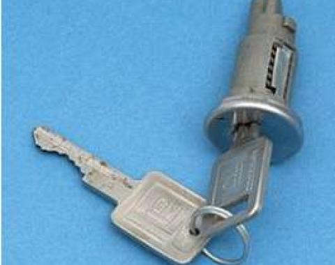 Camaro Ignition Lock, With Late Style Keys, 1968