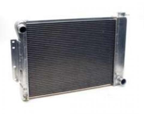 Camaro Radiator, Aluminum, 21", Griffin HP Series, For Cars With Manual Transmission, 1967-1969