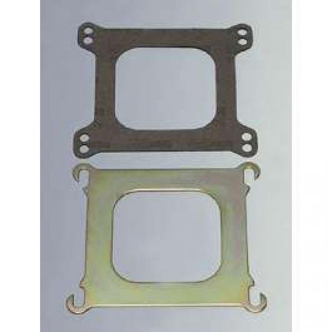 Camaro Intake Manifold To Carburetor Adapter Plate, Edelbrock, 1970-1981