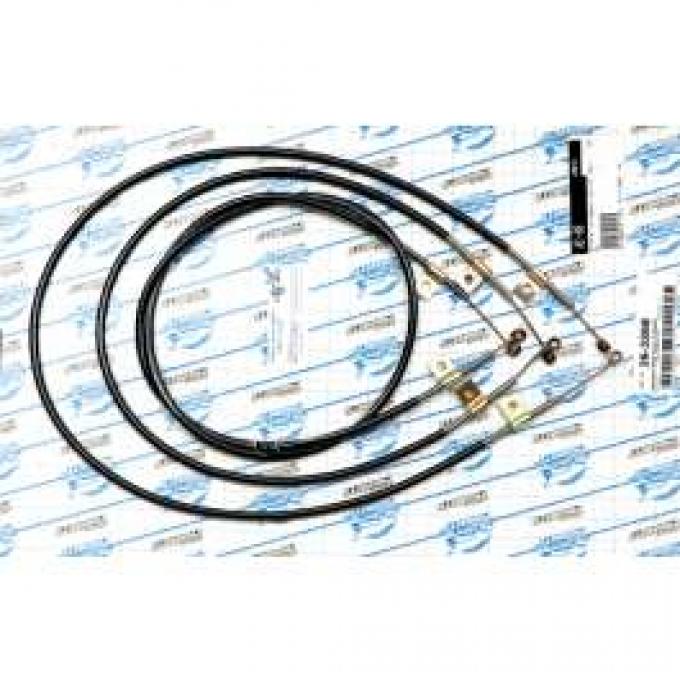 Camaro Heater Control Cable Set, For Cars With Air Conditioning, 1967-1968