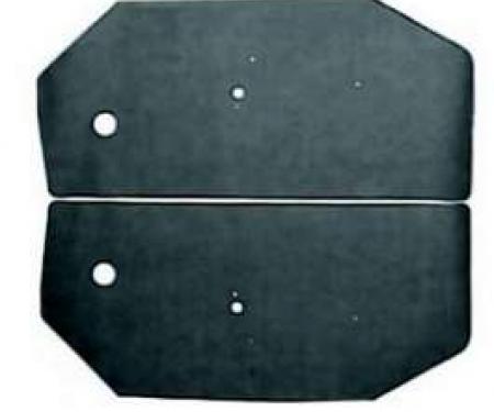 Camaro Door Panel Watershield Set, Convertible, 1968-1969