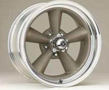 Camaro Wheel, Straight Pointed Spokes, 17 x 8, Vintage 40, 1967-1969