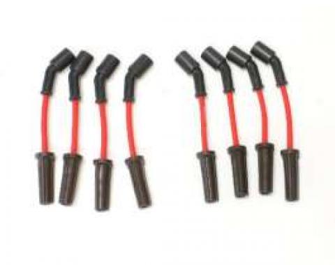 Camaro High Performance Flame Thrower Spark Plug Wires, Red, 1998-2002