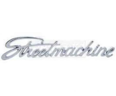 Camaro Street Machine Script Emblem, Chrome, 1967-2014