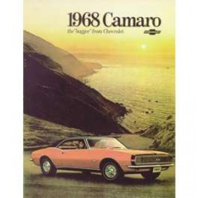 Camaro Dealer Showroom Brochure, 1968