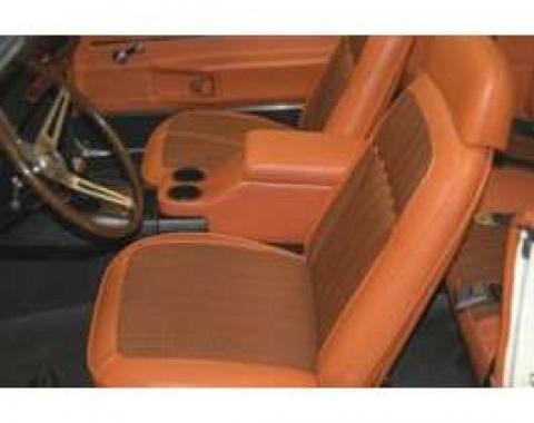 Camaro Floor Console, Vinyl Covered, For Cars With Factory Console, Turquoise, 1967