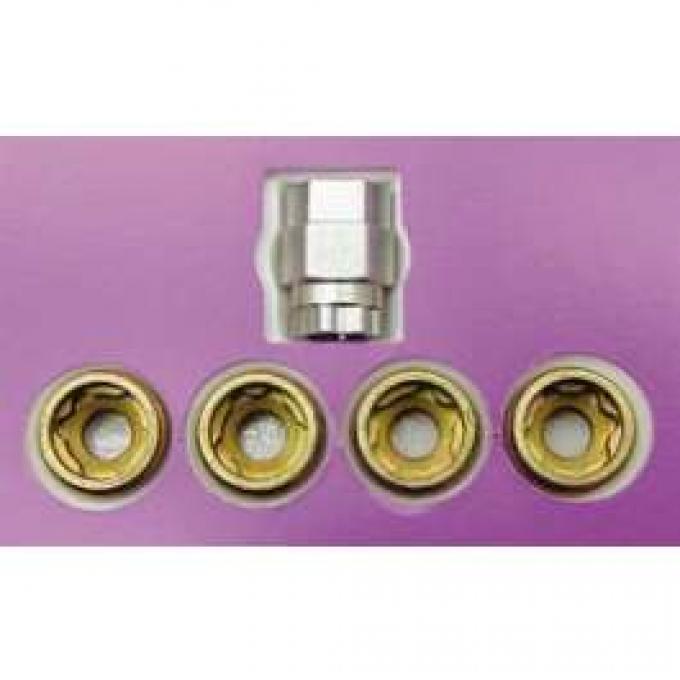 Camaro Wheel Lock Set, 7/16-20 Thread, McGard, 1967-1969