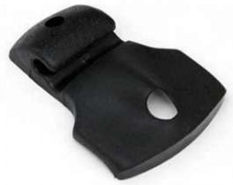 Camaro Inside Rear View Mirror Bracket Boot, Coupe, Black, 1968-1969