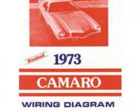 Camaro Wiring Diagram Manual, 1973