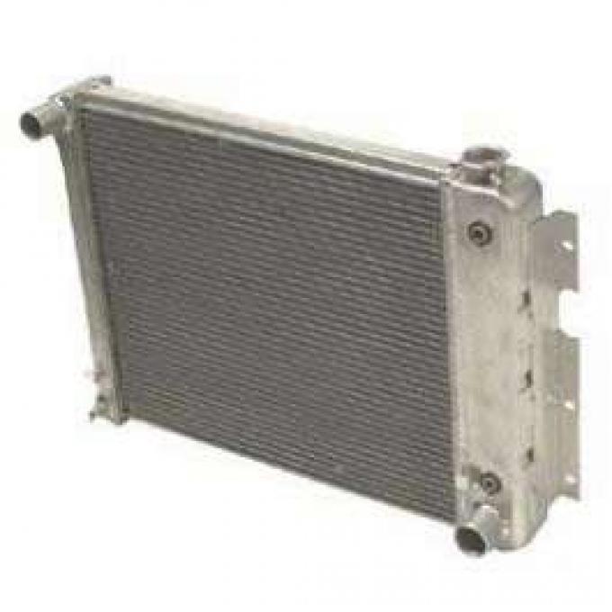 Camaro Aluminum Radiator, 1-1/4" Tubes, For Cars With Automatic Transmission, Griffin, 1980-1981