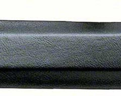 F-Body Pillar Post Moldings, Inner, Convertible, Black, 1968