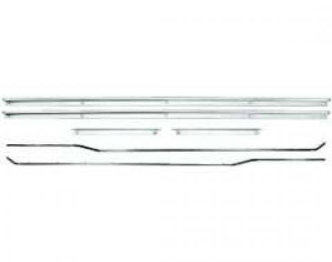 Camaro Deluxe Door Panel Molding Kit Front & Rear Convertible, 1967