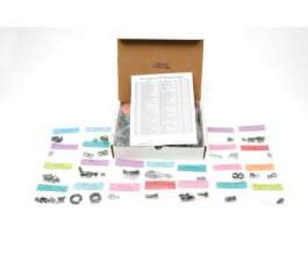 Camaro Master Chassis Assembly Hardware Kit, For Cars With Small Block, Disc Brakes & Mono Leaf Springs, 1969