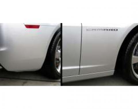 Camaro Cleartastic Plus Invisible Paint Protection Kit, Behind Wheels, 2010-2013