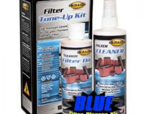 Camaro Air Filter Tune Up Kit, Airaid, Blue, 1993-2013