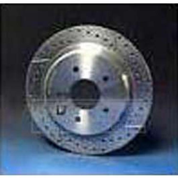 Camaro Disc Brake Rotor, Left Rear, Without 1LE Option, ACDelco Durastop, 1982-1988